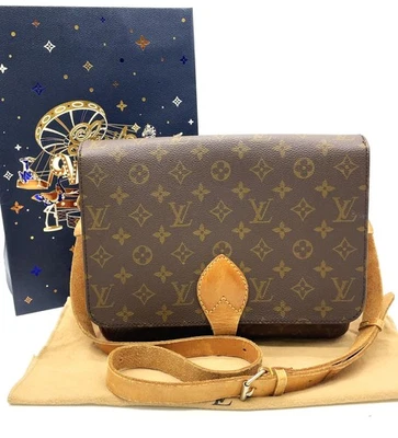 Auth Louis Vuitton Monogram Cartouchiere GM M51252 Crossbodybag W/bag NS101775 - Image 1 of 4