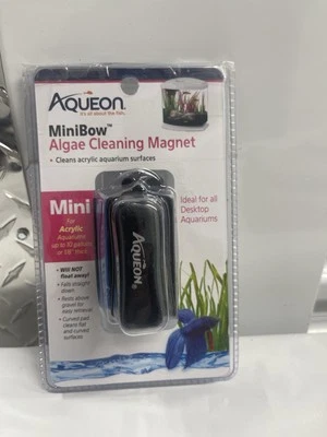 Mini imán de limpieza de acuario Aqueon para tanques de vidrio y acrílico envío gratuito Foto 1 de 2