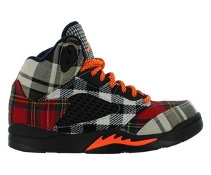 Nike Jordan 5 Retro Plaid PS Boys Shoes - Picture 1 of 4