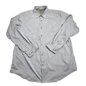 ExOfficio Adventure Travel Mens 2XL Shirt Roll Tab Sleeve Vented Gray - Picture 1 of 5