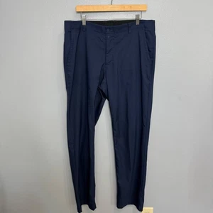 NIKE flex essential golf pants in navy size 36 x 34 Men's Athletic Activewear - Picture 1 of 8