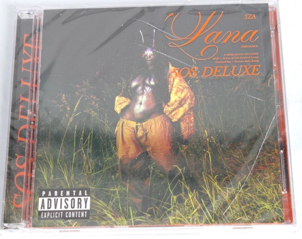 SZA - SOS DELUXE: LANA  2-CD NEW SEALED CRACK ON CASE - Image 1 of 3