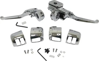 Harddrive Chrome Handlebar Controls 11/16 Harley Heritage Softail Classic 96-06 - Image 1 of 3