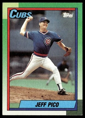 1990 Topps Jeff Pico Chicago Cubs #613 - Image 1 of 2