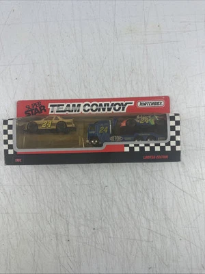 1993 Matchbox Super Stars Team Convoy #24 Jeff Gordon Pre -Owned ￼ - Image 1 of 4