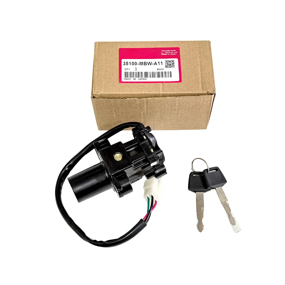 OEM 35100-MBW-A11 Ignition Switch  For 2001 2002-2006 05 HONDA CBR600 F4I New US Foto 1 de 4