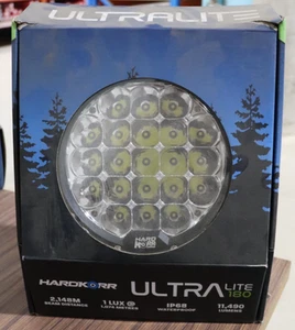 NEW HARDKORR ULTRALITE 180 LED 7" HEADLIGHT (1) - HKULTRA180 - FREE AUST POST - Picture 1 of 2