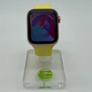 Solo GPS Apple Watch SE 1ª Generación 40MM Oro Rosa Aluminio Lazo Amarillo MYDN2LL/A - Imagen 1 de 8