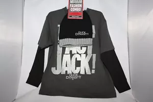 DUCK DYNASTY ZIO SI THATS A FACT JACK T SHIRT BERRETTO L/SLV RAGAZZI XS S M - Foto 1 di 3