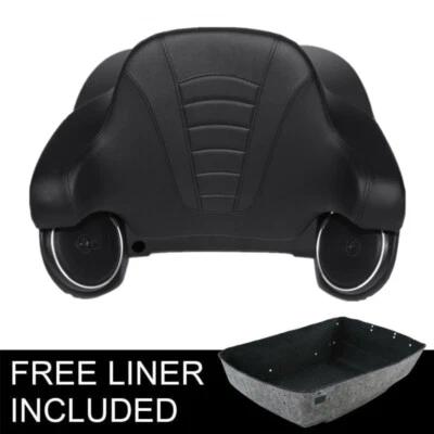 King Trunk Backrest W/ Speakers Fit For Harley Touring Street Road Glide 2014-25 - Image 1 of 4