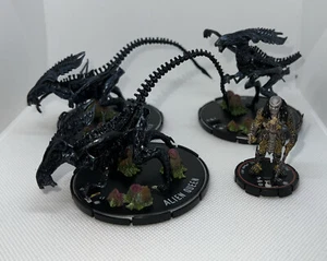 Horrorclix AVP #009 Alien Queen and Predator #011 Kriegsspiele Tischplatte Miniaturen - Bild 1 von 7