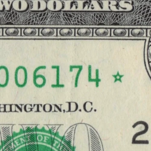 32K 2017A Sheet Star Note $2 Two$ Bill PMG B00006174* Kaprekar Constant 6174 - Image 1 of 4