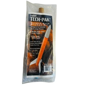 Estes Tech-Pak Scratch Build Rocket Kit Make Your Own Body 2126 BRAND New - Picture 1 of 2