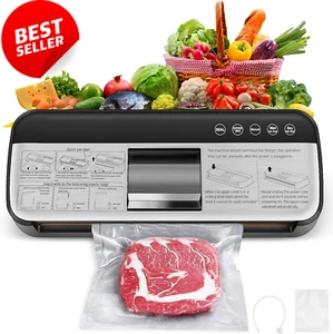 Professional Food Vacuum Sealer Machine – 85KPA Powerful Suction, - Picture 1 of 12