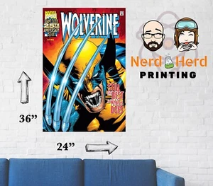 Wolverine #145 Marvel Cover Wandposter mehrere Größen 11x17-24x36 - Bild 1 von 2