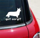 GOT CORGI? CORGI CARDIGAN WELSH DOG GRAPHIC DECAL STICKER ART CAR WALL DECOR