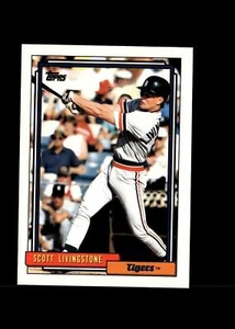 Scott Livingstone 1992 Topps Baseball Card #685 Detroit Tigers - Picture 1 of 2