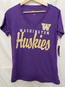 Camiseta 250217 para mujer S GIII 4HER por Carl Banks WASHINGTON HUSKIES nueva con etiquetas - Imagen 1 de 3