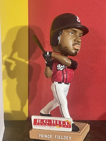NIB 2010 PRINCE FIELDER NASHVILLE SOUNDS BOBBLEHEAD SGA 7/15/2010 BREWERS TIGERS Cover