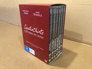 Agatha Christie-Partners In Crime (TV Mini Series 1983–4) 6 Disc DVD Box Set - Picture 1 of 20