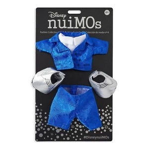 Parques Disney - Traje nuiMOs - Esmoquin Azul con Zapatos Plateados Colección #4 NUEVO - Imagen 1 de 2