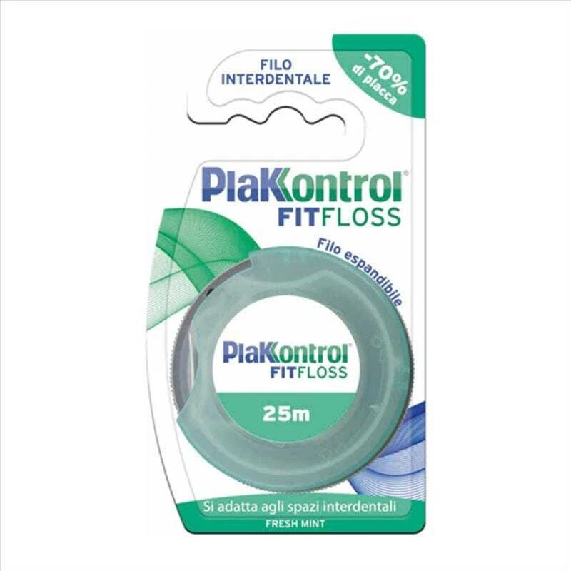 ZQUIET Plakkontrol Fit Floss Filo Interdentale Espandibile, 25 m