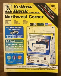 2008-2009 Northwest Connecticut Telefonbuch Telefon Yellow Book Torrington - Bild 1 von 20