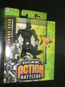 G.I. GI Joe 2009 ACTION BATTLERS SNAKE EYES NINJA COMMANDO FIGUR MIB - Bild 1 von 4