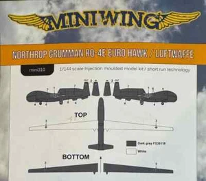 1/144 Modern UAV  : Northrop Grumman RQ-4E Euro Hawk  [Germany] #310: Miniwing - Picture 1 of 2