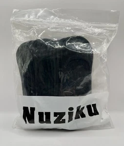 Kids’ 10pk Lightweight No Show Socks - Black Size LARGE New In Package - Picture 1 of 4