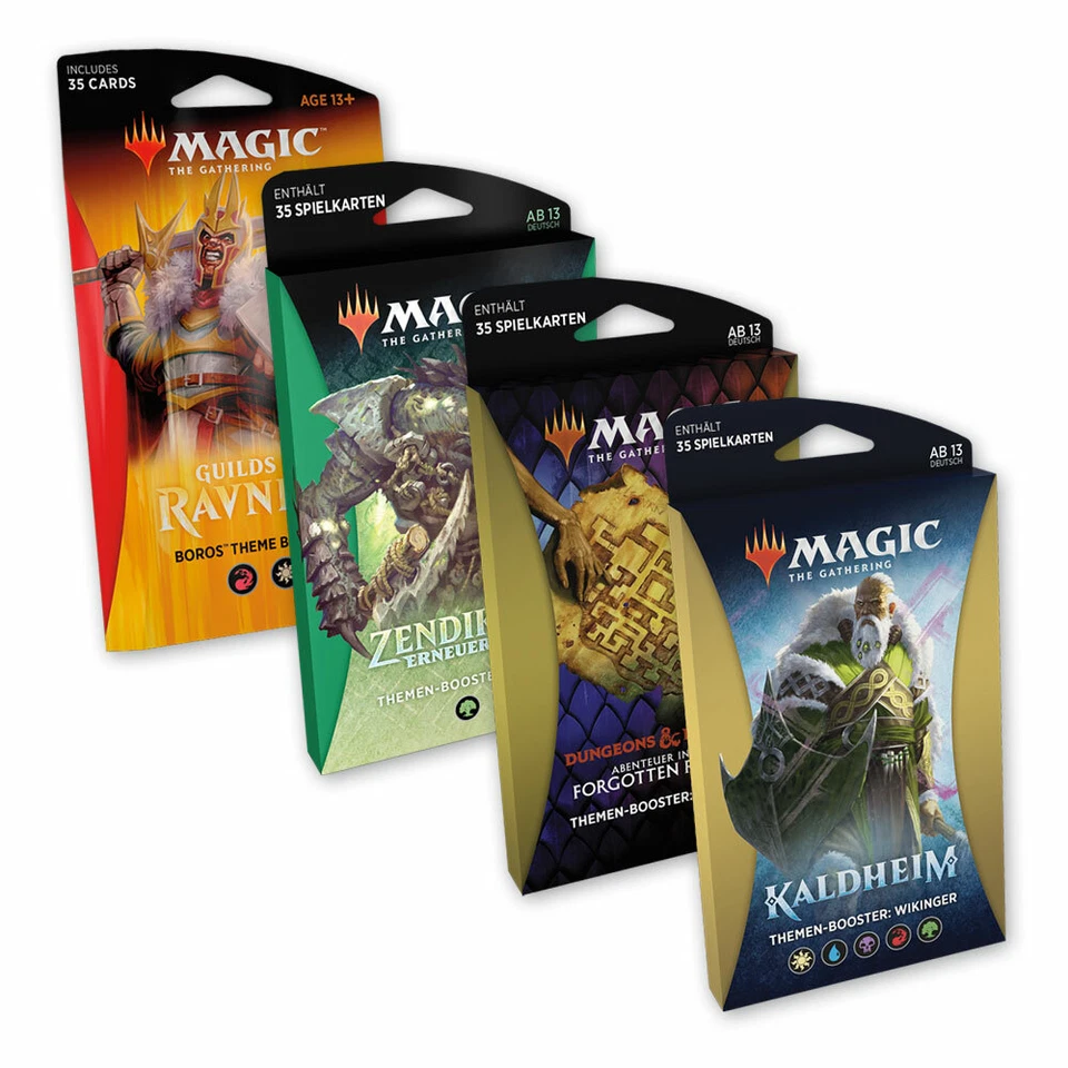 Magic the Gathering Themendeck Gilden Kaldheim Zendikars Forgotten Realms DE EN - Bild 1 von 1