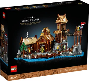 LEGO Ideas 21343 Viking Village New Factory Sealed - Picture 1 of 4