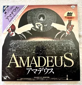 AMADEUS LASERDISC JAPAN MOZART PROMO OBI OSCAR ACADEMY AWARD BEST PICTURE SET LP - Picture 1 of 7