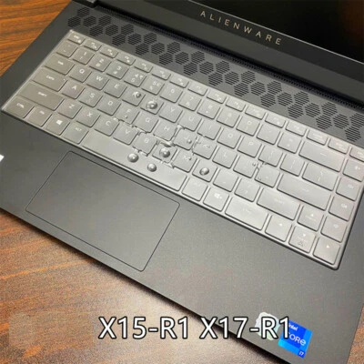 Transparent TPU Keyboard Protector Cover Guard for Alienware X17 R1 17.3" 2021 - Image 1 of 4