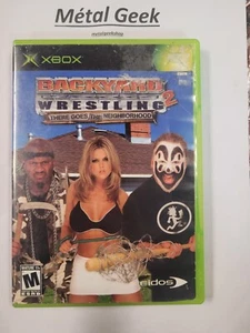 Backyard Wrestling 2 There Goes the Neighborhood Xbox CIB Tested EN FrShpCAD !!! - Picture 1 of 5