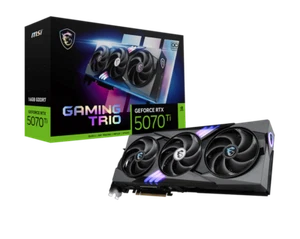 MSI RTX 5070Ti GAMING TRIO OC 16G Graphics Card - Picture 1 of 3
