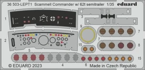 EDUARD 1/35 Armor- Scammel Commander w/62t Semi-Trailer for HBO Paint EDU36503 - Picture 1 of 2