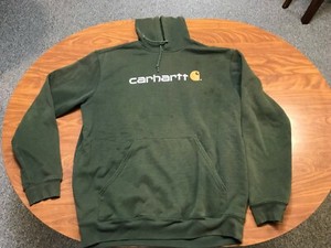 carhartt large tall moletom com capuz