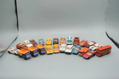 Matchbox Diecast Lot of 24 Superfast Lamborghini Maserati Mercedes Escort & More - Image 1 of 4
