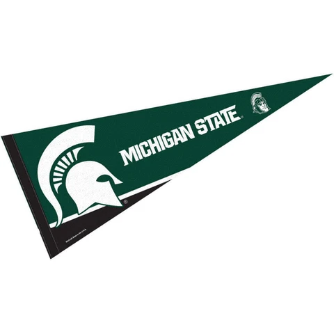 Michigan State MSU Spartans 12x30 Felt Pennant Cover