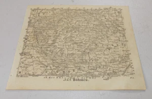 mid-1800s Antique Map of BOHEMIA, GERMANY - Picture 1 of 1