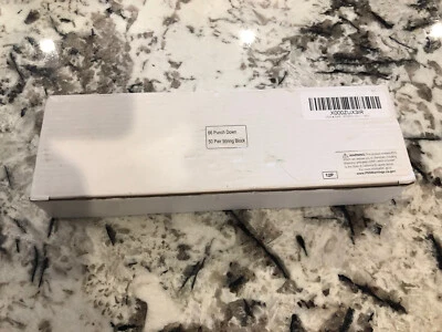 SIEMON S66M 66 PUNCH DOWN WIRING BLOCK 50 PAIR 5965-B008NCCMJY (NEW) - Image 1 of 4