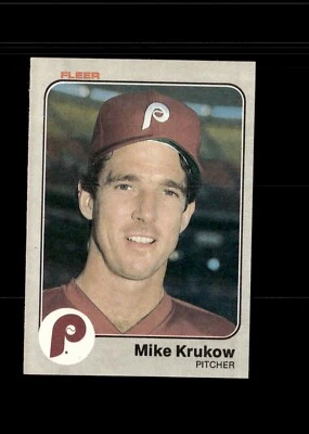 1983 Fleer - Mike Krukow #163 - Image 1 of 2