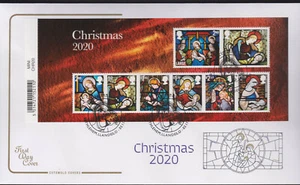 2020 - Christmas M.S. COTSWOLD FDC - BETHLEHEM Postmark - Sent Post Free - Picture 1 of 1