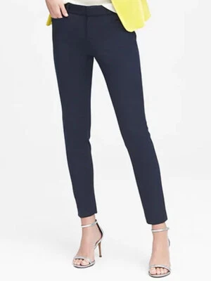 Nuevo con etiquetas Pantalón Banana Republic Nuevo $89.50 Mujer Sloan Ajuste Ajustado Talla 00 Foto 1 de 2