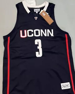 Maglia UConn Huskies Jeremy Lamb originale marca retrò alumni uomo XL NUOVA CON ETICHETTE - Foto 1 di 6