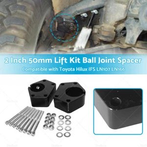 2'' 50mm Lift Kit Ball Joint Spacer Suitable For Toyota Hilux IFS LN107 LN166 - Picture 1 of 9