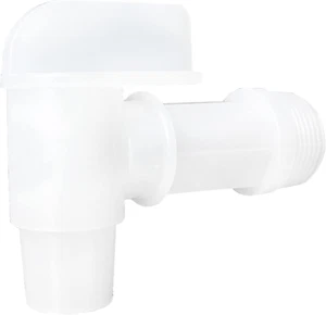 2-Pack of Spigot for 6 Gallon Container,3/4" White Plastic Faucet Spigot for 5, - Picture 1 of 12