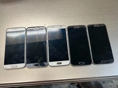 Lote de 5 Smartphone Samsung SM-G920V Galaxy S6 Desbloqueado PUB Foto 1 de 3