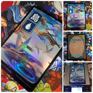 MTG Island V.2 Full Art Land FOIL -NM JP- Kamigawa:Neon Dynasty NEO 296 OG Insel - Bild 1 von 7